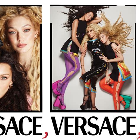 versace bella|gigi hadid versace.